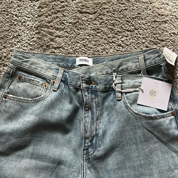 NWT Pistola Bobbie Jean IN Nelson Wash with Crossover Waist, Size 30 - Picture 3 of 14
